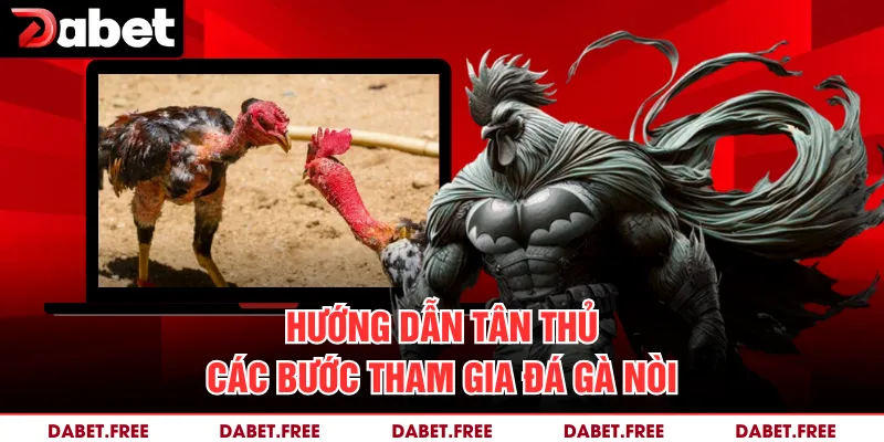 Hướng dẫn tân thủ các bước tham gia đá gà nòi